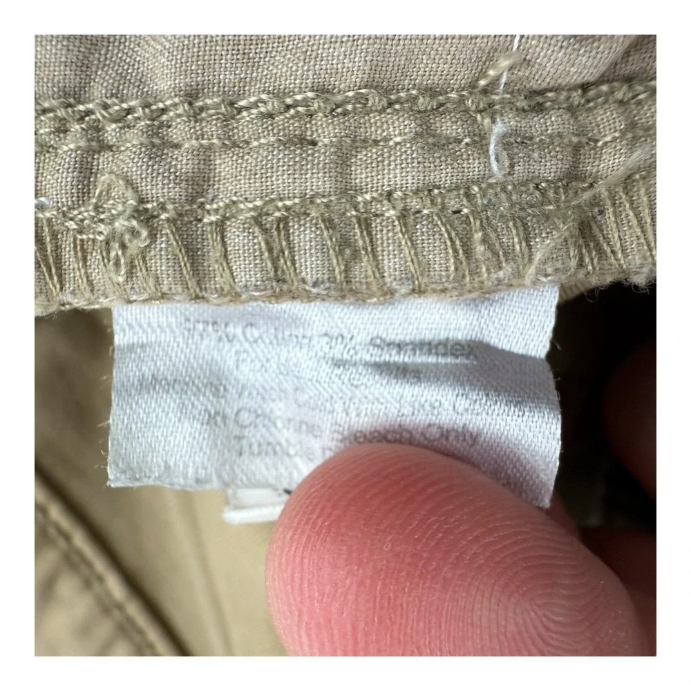 Peter Millar Crown Men's Size 36x29 Khaki 5-Pocket Cotton‎ Spandex Soft Jeans